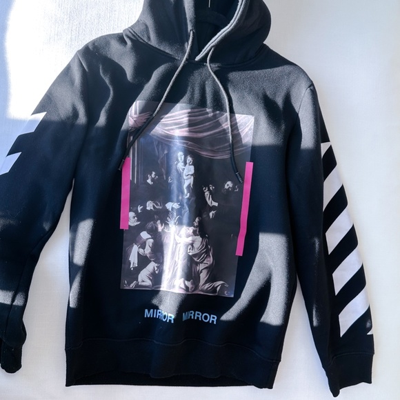 COPY - OFF-WHITE DIAGONALS CARAVAGGIO HOODY - S - Picture 3 of 6